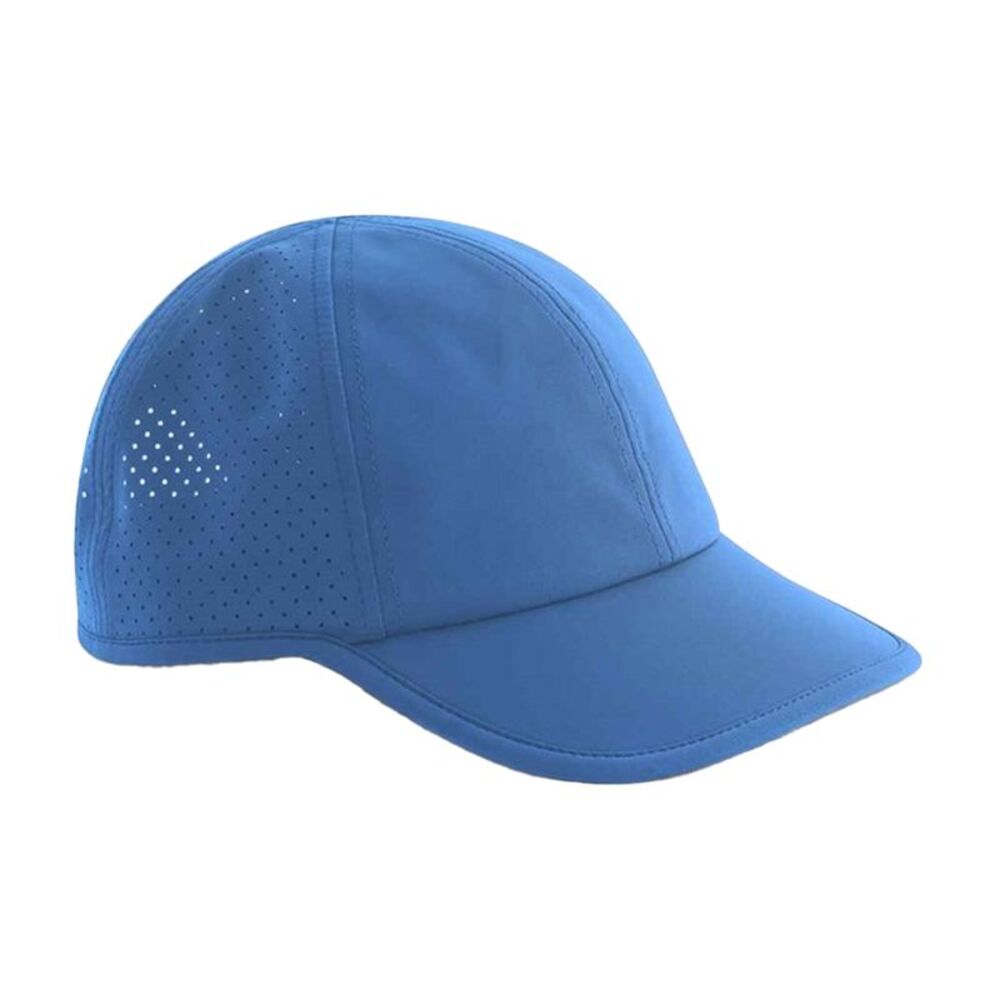Beechfield Technical Training Baseball Cap / Cornflower Blue